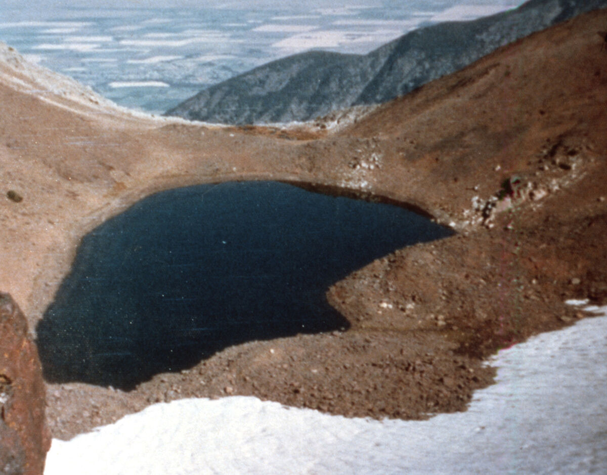 LeGore Lake, the highest lake in Oregon. Taken by Janie Tippett.