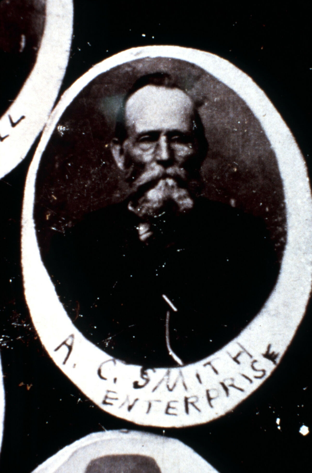A.C. Smith. This is a collection of these photographs of officials possibly related to Grand Army of Republic, from the Civil War. Courtesy of the Wallowa County Museum.