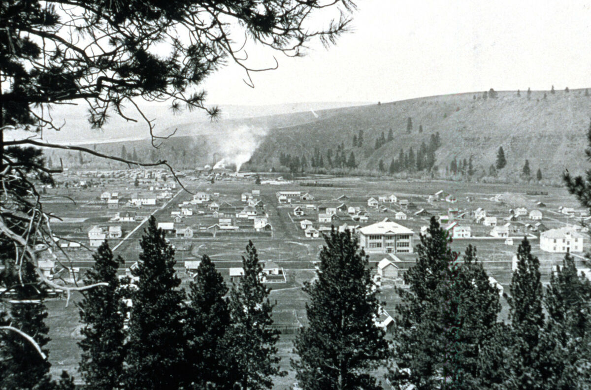 The town of Wallowa.