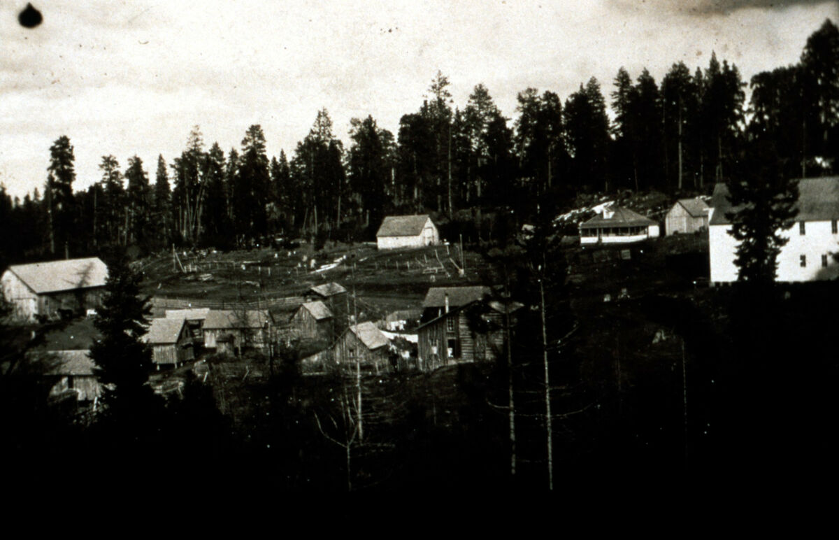 One of very few photos of the town of Paradise.