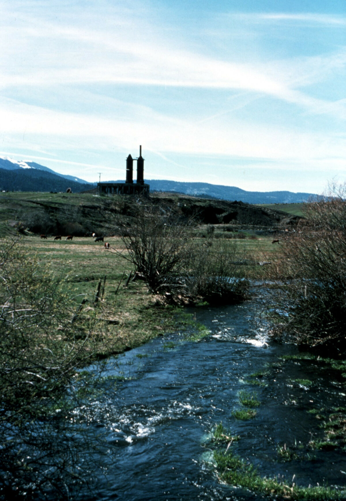 A black marble kiln on Alder Slope, west of Enterprise. Taken by Janie Tippett.