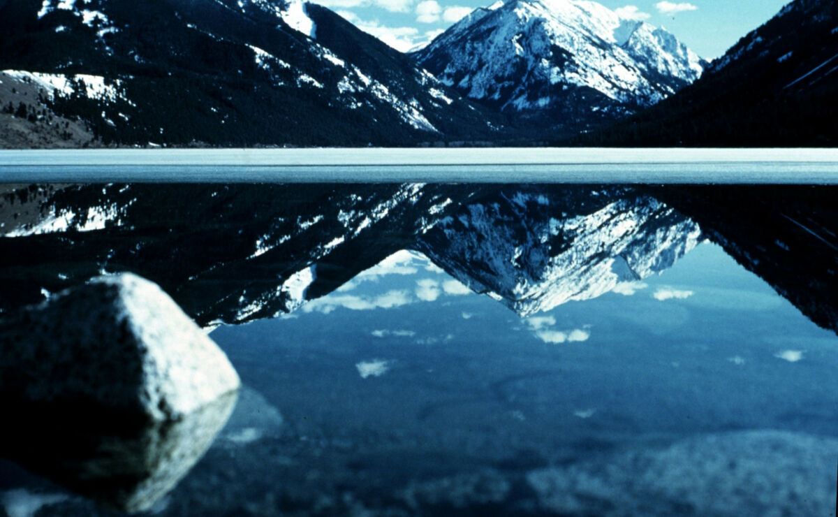 Intended to evoke the glacial action that carved Wallowa Lake. Taken by Janie Tippett.