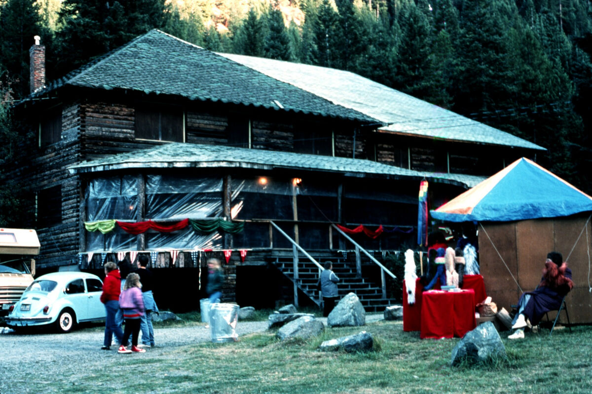 The M. J. G. Ranch, Wallowa County’s first dude ranch, operated out of this building at Wallowa Lake, near the Wallowa Lake Wonderland.