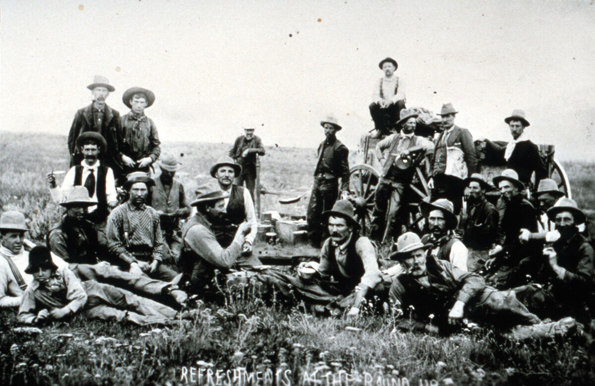 Refreshments at the Round-Up