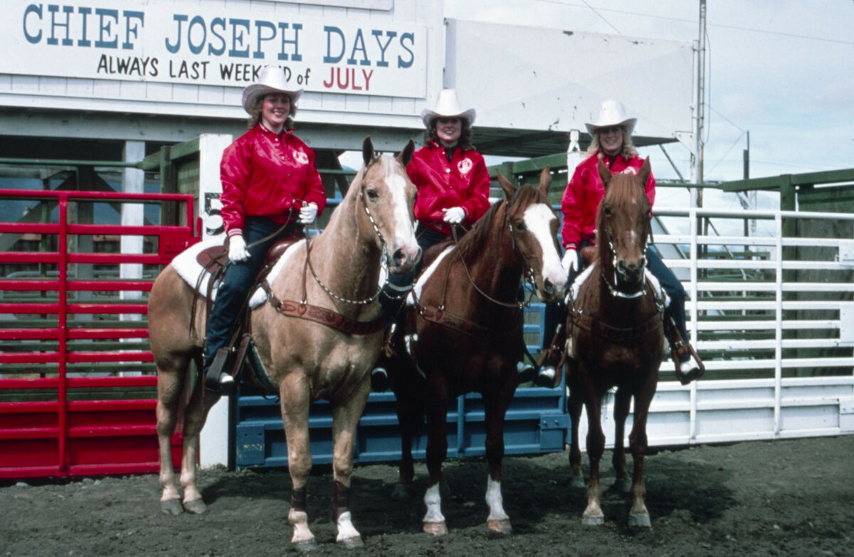 Chief Joseph Days court. Taken by Janie Tippett.