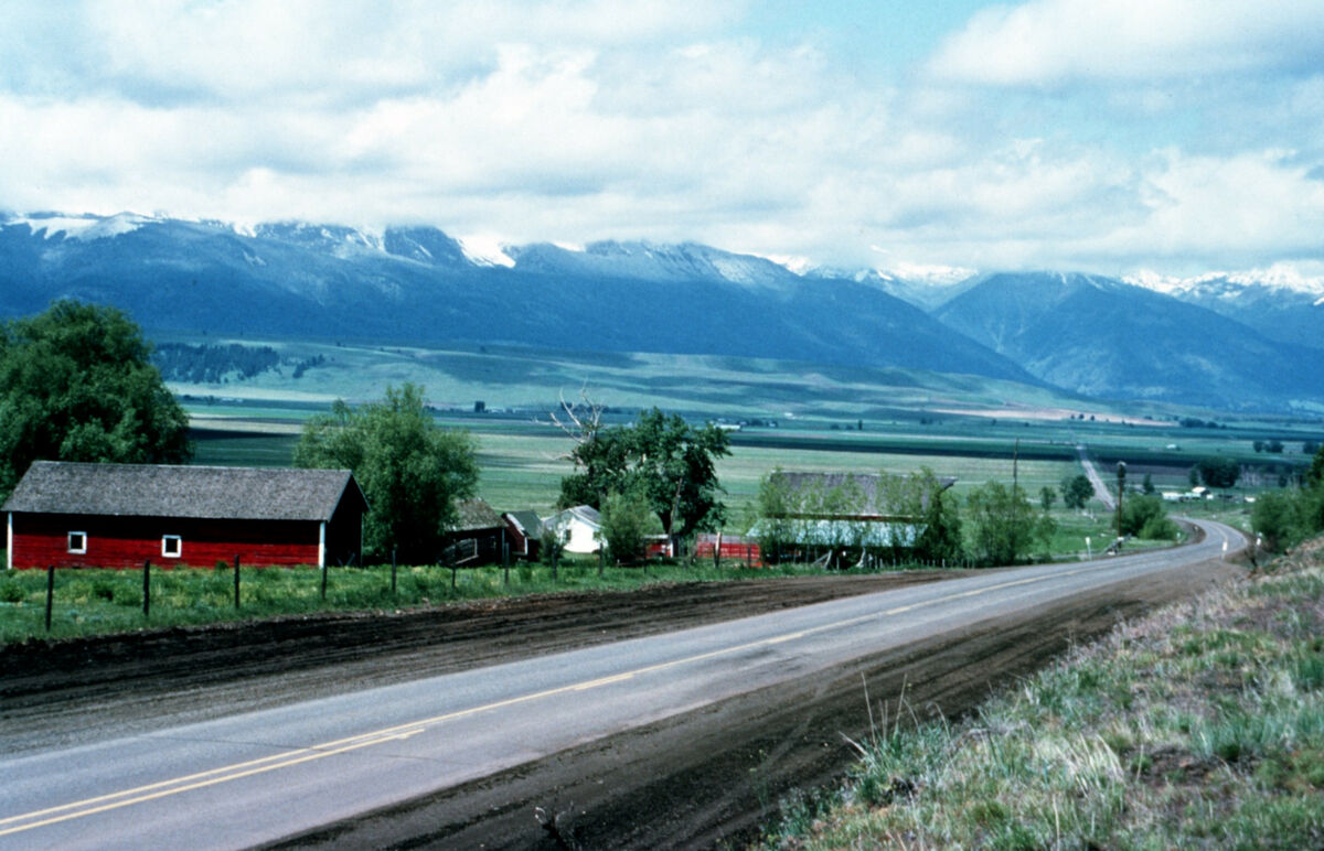 The Wallowa Mountains from Sheep Creek Hill, just as you come out “on top” from the canyons on the Joseph-Imnaha Highway. Taken by Janie Tippett.
